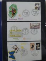 Andorra Sammlung FDCs mit Besseren auf selbstgestalteten Seiten #MA103