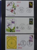 Andorra Sammlung FDCs mit Besseren auf selbstgestalteten Seiten #MA103