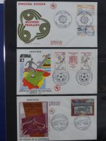 Andorra Sammlung FDCs mit Besseren auf selbstgestalteten Seiten #MA103