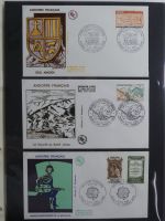 Andorra Sammlung FDCs mit Besseren auf selbstgestalteten Seiten #MA103