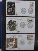 Andorra Sammlung FDCs mit Besseren auf selbstgestalteten Seiten #MA103