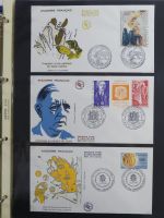 Andorra Sammlung FDCs mit Besseren auf selbstgestalteten Seiten #MA103