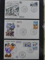 Andorra Sammlung FDCs mit Besseren auf selbstgestalteten Seiten #MA103