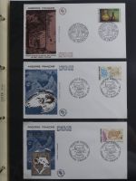 Andorra Sammlung FDCs mit Besseren auf selbstgestalteten Seiten #MA103