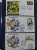 Andorra Sammlung FDCs mit Besseren auf selbstgestalteten Seiten #MA103