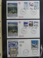 Andorra Sammlung FDCs mit Besseren auf selbstgestalteten Seiten #MA103