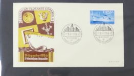 Spanien Sammlung FDCs in 7 Alben auf selbstgestalteten Seiten #MA104