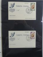 Spanien Sammlung FDCs in 7 Alben auf selbstgestalteten Seiten #MA104