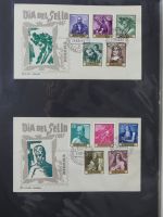 Spanien Sammlung FDCs in 7 Alben auf selbstgestalteten Seiten #MA104