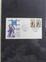 Spanien Sammlung FDCs in 7 Alben auf selbstgestalteten Seiten #MA104