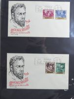 Spanien Sammlung FDCs in 7 Alben auf selbstgestalteten Seiten #MA104
