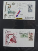 Spanien Sammlung FDCs in 7 Alben auf selbstgestalteten Seiten #MA104