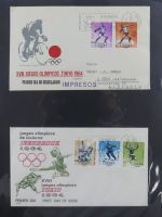 Spanien Sammlung FDCs in 7 Alben auf selbstgestalteten Seiten #MA104