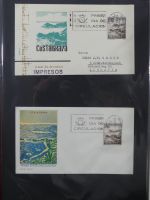 Spanien Sammlung FDCs in 7 Alben auf selbstgestalteten Seiten #MA104