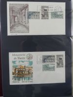 Spanien Sammlung FDCs in 7 Alben auf selbstgestalteten Seiten #MA104