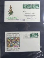 Spanien Sammlung FDCs in 7 Alben auf selbstgestalteten Seiten #MA104