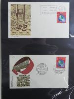 Spanien Sammlung FDCs in 7 Alben auf selbstgestalteten Seiten #MA104