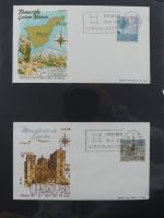 Spanien Sammlung FDCs in 7 Alben auf selbstgestalteten Seiten #MA104