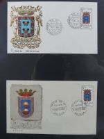 Spanien Sammlung FDCs in 7 Alben auf selbstgestalteten Seiten #MA104