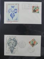 Spanien Sammlung FDCs in 7 Alben auf selbstgestalteten Seiten #MA104