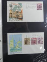 Spanien Sammlung FDCs in 7 Alben auf selbstgestalteten Seiten #MA104