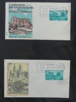 Spanien Sammlung FDCs in 7 Alben auf selbstgestalteten Seiten #MA104