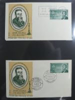 Spanien Sammlung FDCs in 7 Alben auf selbstgestalteten Seiten #MA104