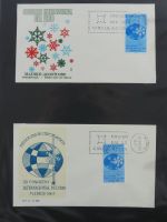 Spanien Sammlung FDCs in 7 Alben auf selbstgestalteten Seiten #MA104