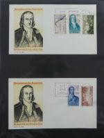 Spanien Sammlung FDCs in 7 Alben auf selbstgestalteten Seiten #MA104