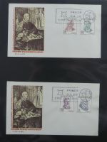 Spanien Sammlung FDCs in 7 Alben auf selbstgestalteten Seiten #MA104