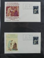 Spanien Sammlung FDCs in 7 Alben auf selbstgestalteten Seiten #MA104