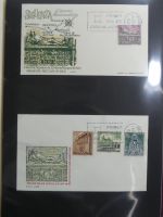 Spanien Sammlung FDCs in 7 Alben auf selbstgestalteten Seiten #MA104