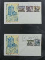 Spanien Sammlung FDCs in 7 Alben auf selbstgestalteten Seiten #MA104