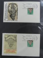 Spanien Sammlung FDCs in 7 Alben auf selbstgestalteten Seiten #MA104