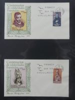 Spanien Sammlung FDCs in 7 Alben auf selbstgestalteten Seiten #MA104