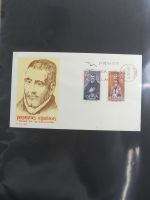 Spanien Sammlung FDCs in 7 Alben auf selbstgestalteten Seiten #MA104