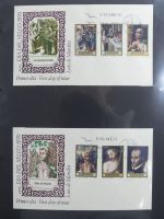 Spanien Sammlung FDCs in 7 Alben auf selbstgestalteten Seiten #MA104