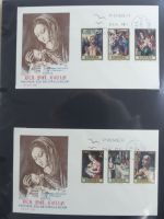 Spanien Sammlung FDCs in 7 Alben auf selbstgestalteten Seiten #MA104