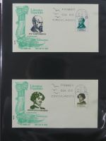 Spanien Sammlung FDCs in 7 Alben auf selbstgestalteten Seiten #MA104