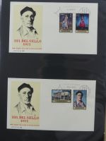 Spanien Sammlung FDCs in 7 Alben auf selbstgestalteten Seiten #MA104