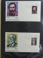 Spanien Sammlung FDCs in 7 Alben auf selbstgestalteten Seiten #MA104