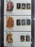 Spanien Sammlung FDCs in 7 Alben auf selbstgestalteten Seiten #MA104