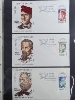 Spanien Sammlung FDCs in 7 Alben auf selbstgestalteten Seiten #MA104