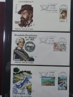 Spanien Sammlung FDCs in 7 Alben auf selbstgestalteten Seiten #MA104