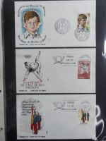 Spanien Sammlung FDCs in 7 Alben auf selbstgestalteten Seiten #MA104