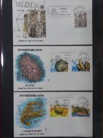 Spanien Sammlung FDCs in 7 Alben auf selbstgestalteten Seiten #MA104