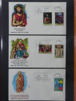 Spanien Sammlung FDCs in 7 Alben auf selbstgestalteten Seiten #MA104