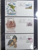 Spanien Sammlung FDCs in 7 Alben auf selbstgestalteten Seiten #MA104