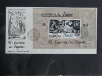 Spanien Sammlung FDCs in 7 Alben auf selbstgestalteten Seiten #MA104