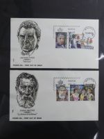 Spanien Sammlung FDCs in 7 Alben auf selbstgestalteten Seiten #MA104